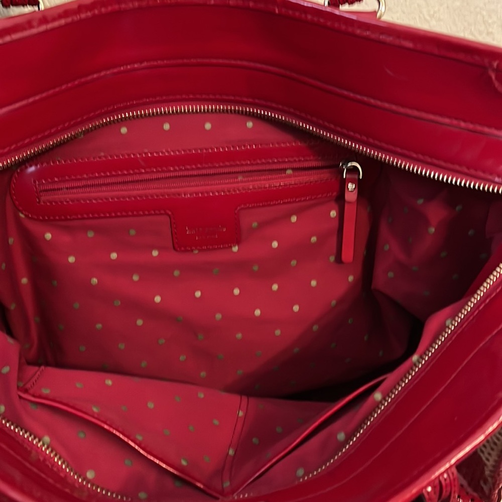 Kate SPADE RED BAG - Picture 4 of 5